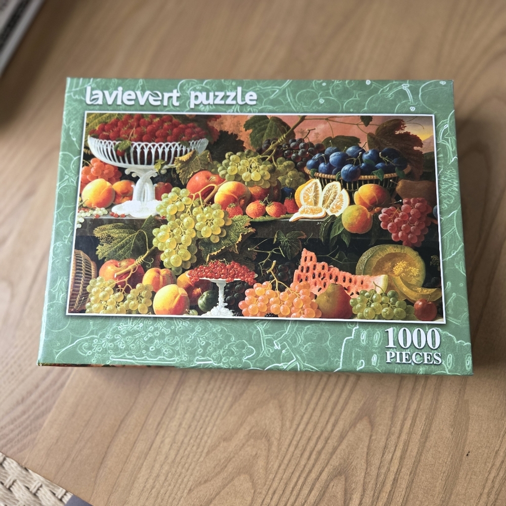 1000 Piece Lavievert Jigsaw Puzzle Fruits